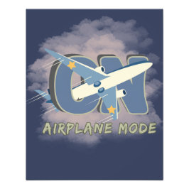 Airplane Mode ON – Travel Wall Art Fotodruck