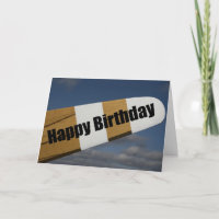 Airplane Pilot Happy Birthday Card