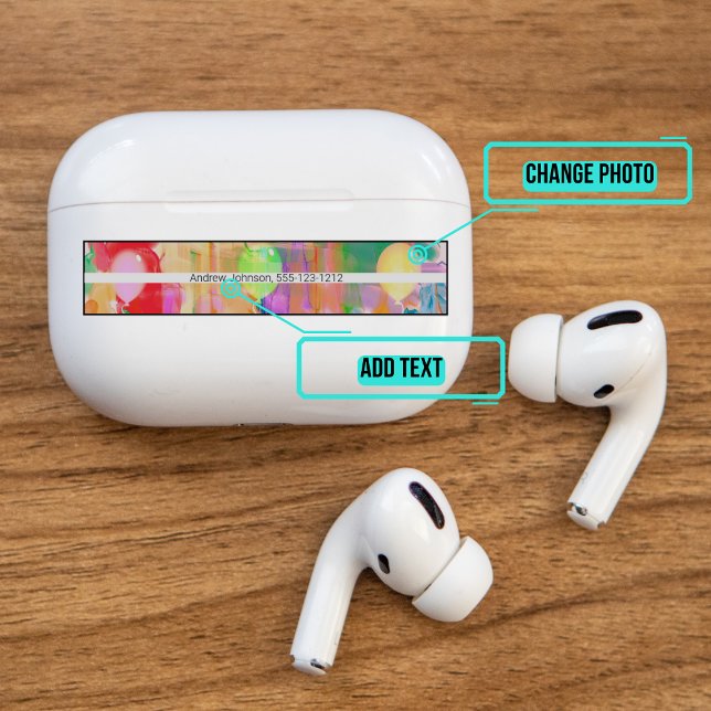 Airpods Pro Case Decorative Skin - Ballons Aufkleber (Please enjoy our Airpod stickers)