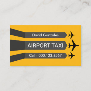 Airport-Runway-Taxi-Fahren Visitenkarte