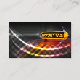 Airport Taxi Service Business Card Visitenkarte