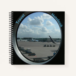 Airport Travel Notebook Notizbuch