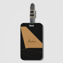 Airpplane Tail Fin Luggage Tag