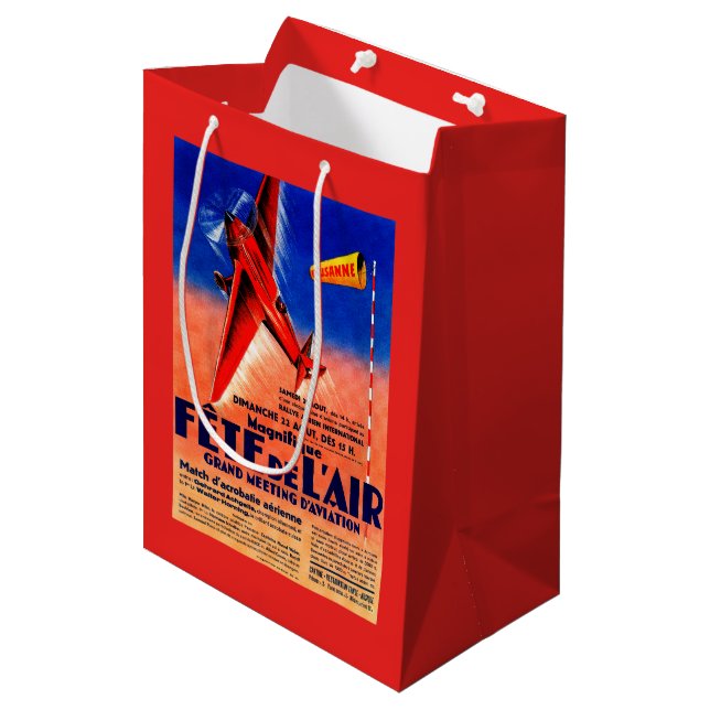 Airshow, das Haryse Hilsz fördernden Posten Mittlere Geschenktüte (Vorderseite Schrägansicht)