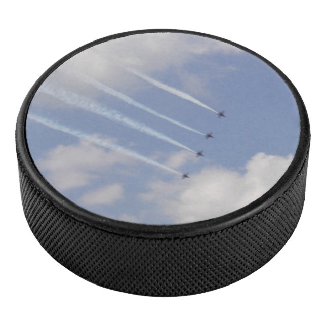 Airshow Military Jet Formation Eishockey Puck (3/4)