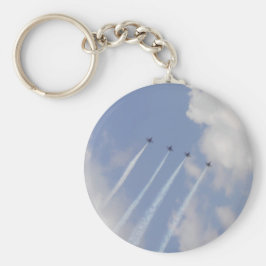 Airshow Military Jet Formation Schlüsselanhänger