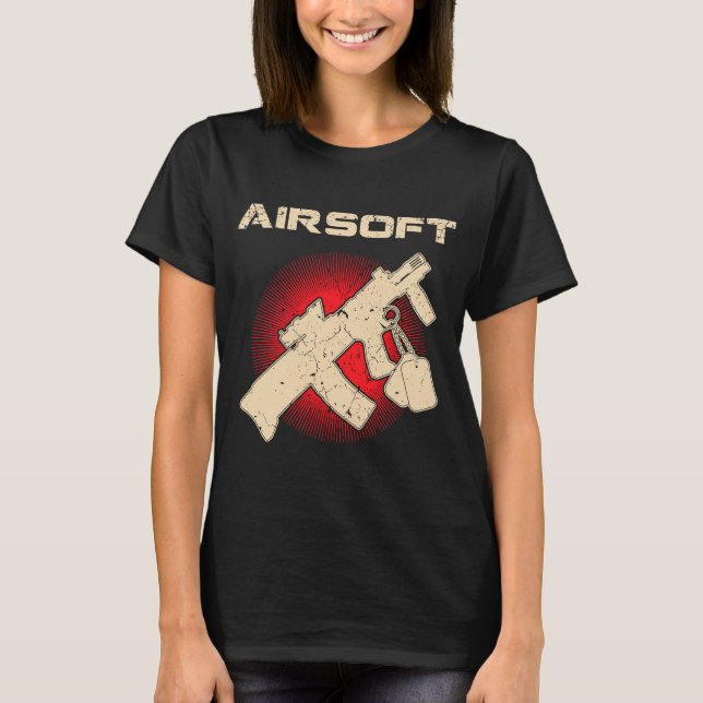 Airsoft Airsoft Marker Military Look T-Shirt (Vorderseite)