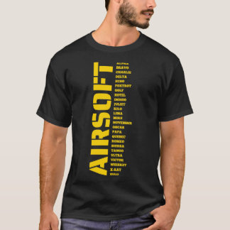 Airsoft beruft A to z Airsoft von Design Speciali T-Shirt