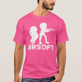 Airsoft Cool I Liebe Pellet Shooting T-Shirt