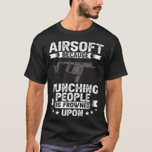 Airsoft Gun Game Shooting Training Player Software T-Shirt