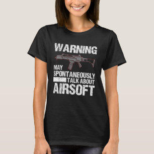 Airsoft Gun Game Shooting Training Player Software T-Shirt