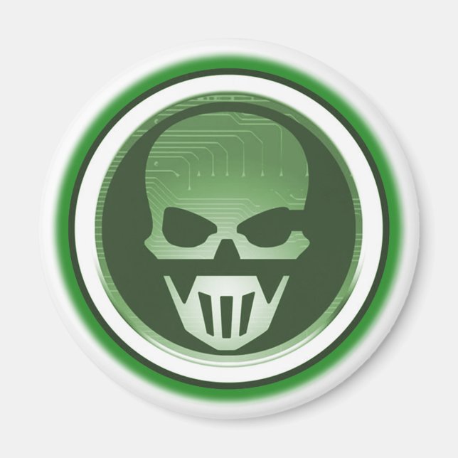 Airsoft Korea - GHOSTS Logo Magnet (Vorne)