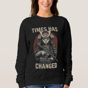 Airsoft Lustiger Samurai-Katze-Paintball-Taktische Sweatshirt