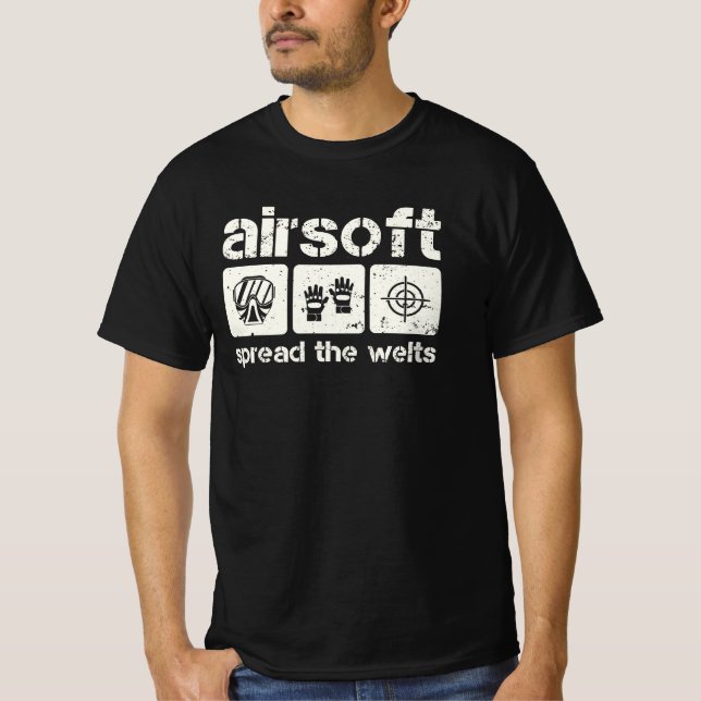 Airsoft Spread The Welts  T-Shirt (Vorderseite)