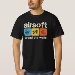 Airsoft verbreitet Welts T-Shirt