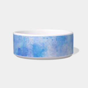 Airy Blue Watercolor Wash Muster Napf