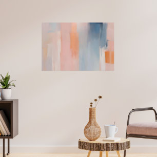 Airy Dawn Colors - Morgendämmerung   Abstrakte Kun Poster