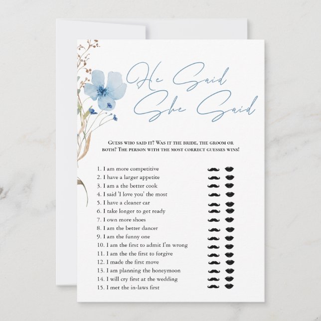 Airy Eucalyptus Greenery Boho Rustic Bridal Shower Einladung (Vorderseite)