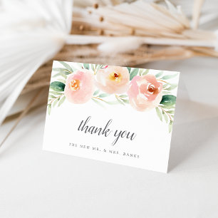 Airy Floral Vielen Dank Dankeskarte