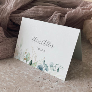 Airy Greenery Printable Wedding Platzkarten