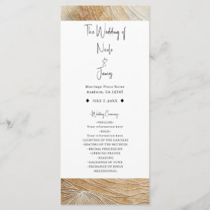 Airy Neutral Natural Element Bohemisch Boho Weddin Programm