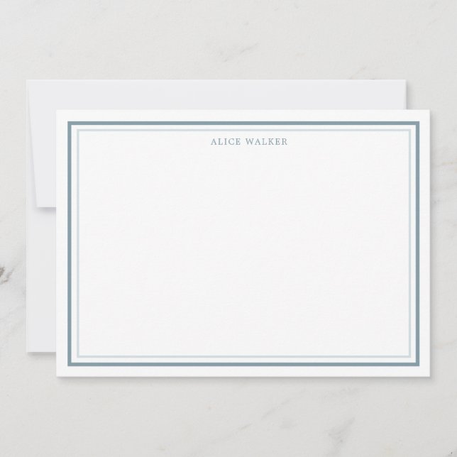 Airy Pastel ⎢ Stationery Note Card Mitteilungskarte (Vorderseite)