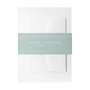 Airy Sage Green Wedding Bly Band