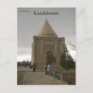 Aisha Bibi in der Stadt Aisha Bibi Kasachstan Postkarte
