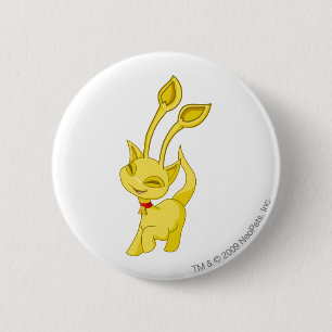 Aisha Gold Button