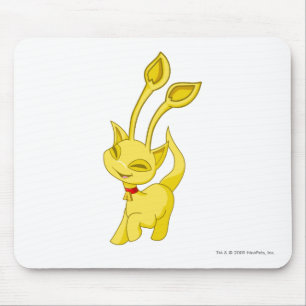 Aisha Gold Mousepad