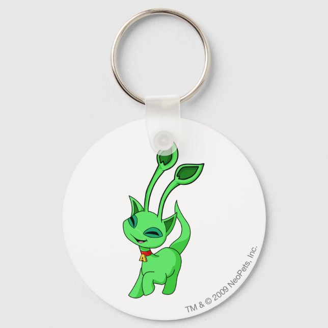 Aisha Green Schlüsselanhänger (Vorderseite)