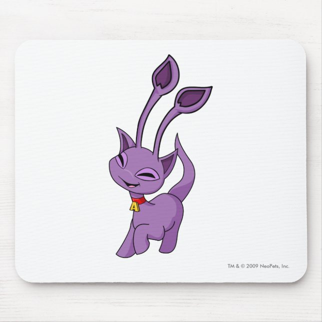 Aisha lila mousepad (Vorne)