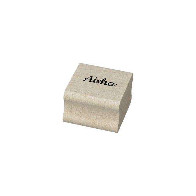 Aisha Name Briefmarke Gummistempel (Stempel)