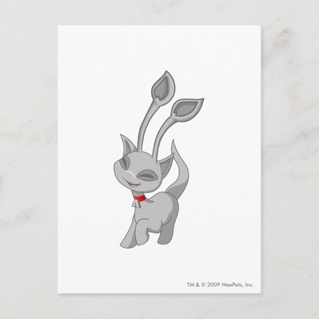 Aisha Silver Postkarte (Vorderseite)