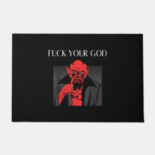 Aist Goat Satan Baphomet GIft Fußmatte