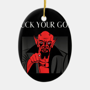 Aist Goat Satan Baphomet GIft Keramik Ornament