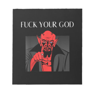 Aist Goat Satan Baphomet GIft Notizblock