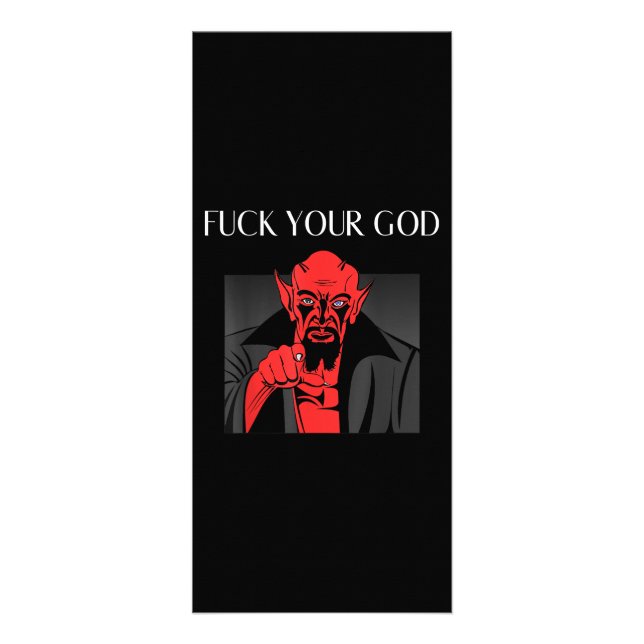 Aist Goat Satan Baphomet GIft Werbekarte (Vorne)