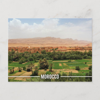 Ait BenHaddou Kasbah, Marokko Postkarte