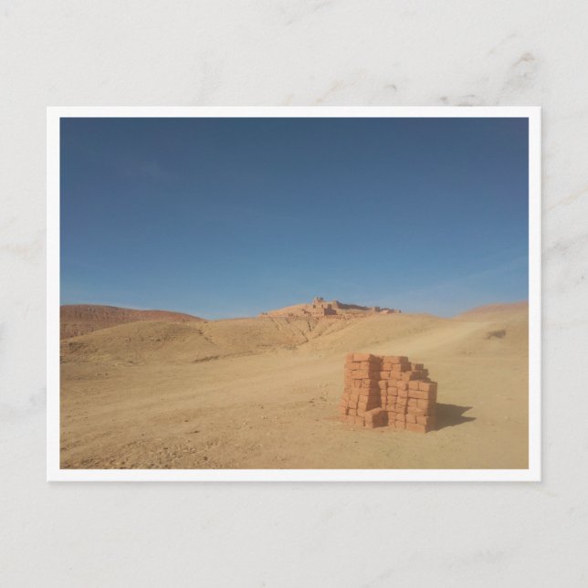 Ait Benhaddou (Marokko) Postkarte (Vorderseite)