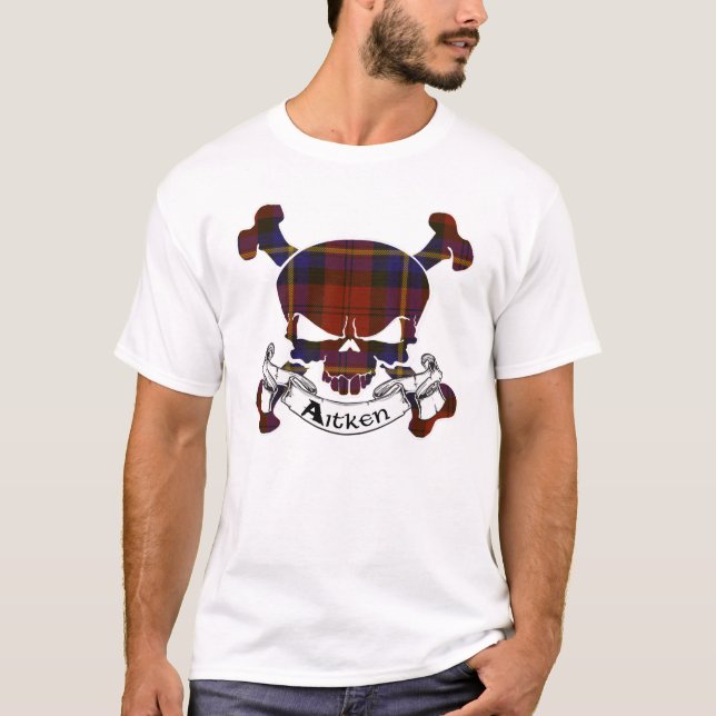 Aitken Tartan Skull Shirt (Vorderseite)
