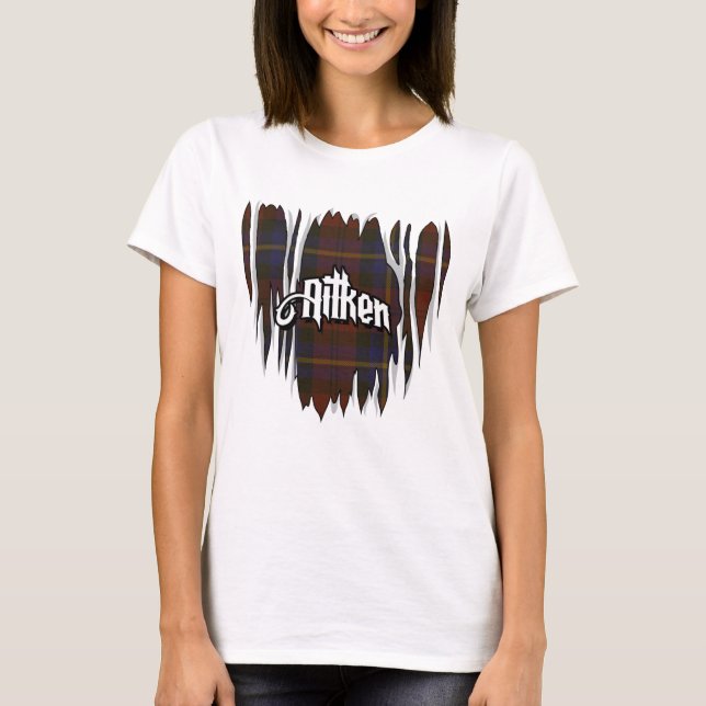 Aitken Tartan T-Shirt (Vorderseite)