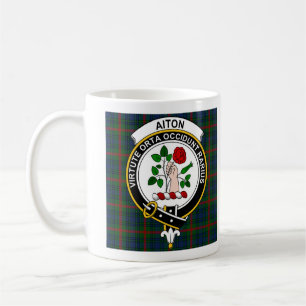 Aiton Clan Abzeichen Kaffeetasse