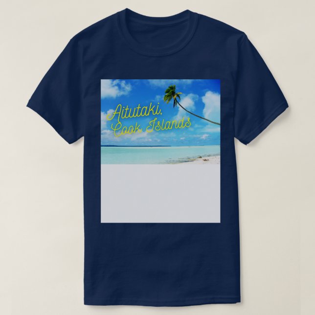 Aitutaki Cook Islands T-Shirt (Design vorne)