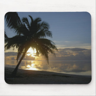 Aitutaki Sonnenuntergang-Cookinseln Mousepad
