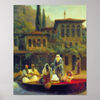 Aivazovsky - Bootsfahrt in Konstantinopel — 2