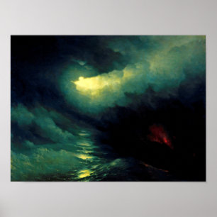 Aivazovsky - Die Schöpfung der Welt Poster