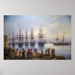 Aivazovsky - Flotte Poster