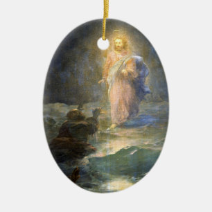 Aivazovsky - Gehen auf dem Wasser Keramik Ornament