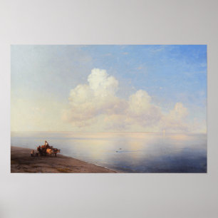 Aivazovsky - Ruhige See 1887 Poster